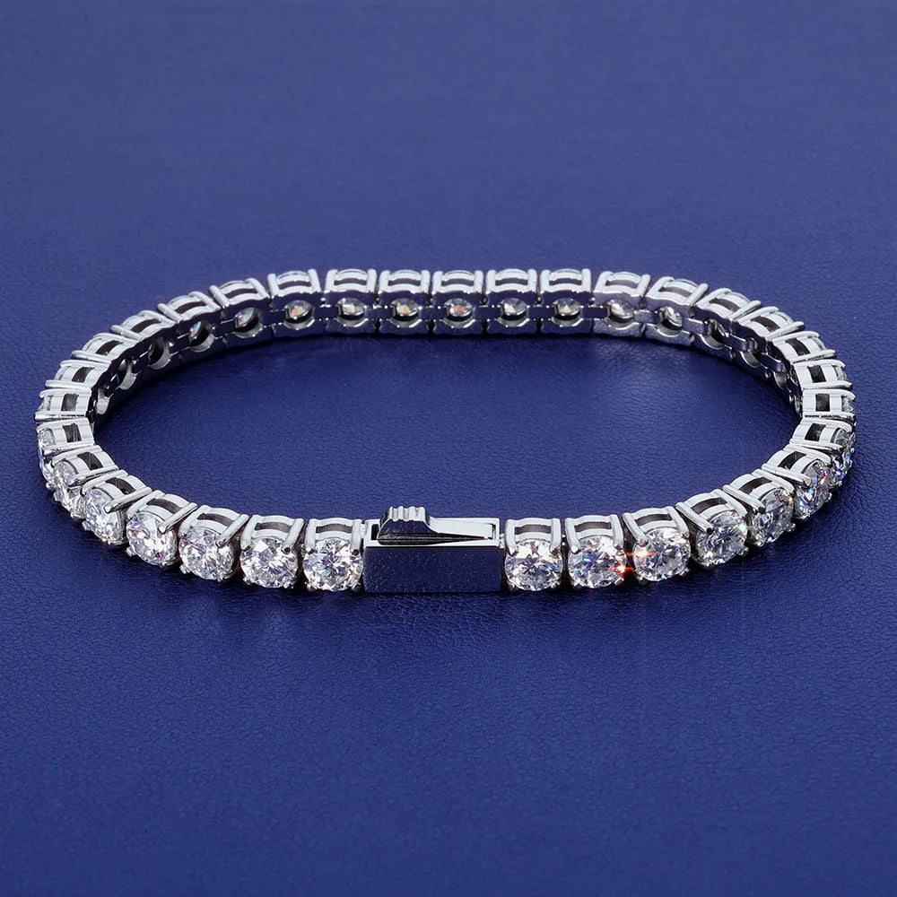 ESKEEM Real Moissanite Tennis Bracelet Pass Test