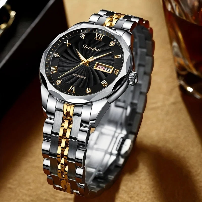 Dianpai Automatic Mechanical Watch with Stainless