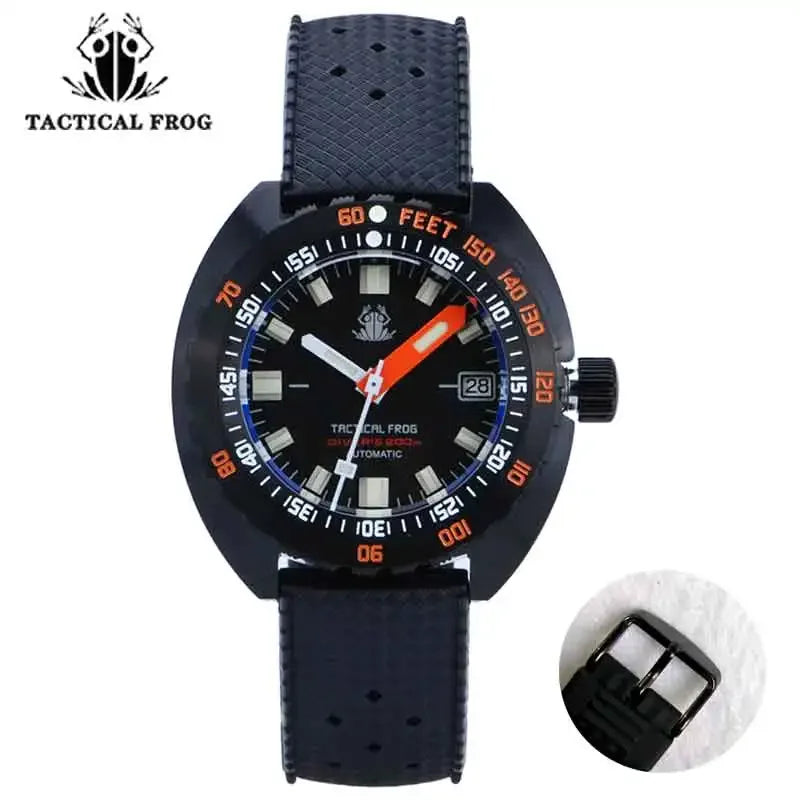 Tactical Frog SUB 300T Diver Men's Watches NH35A.