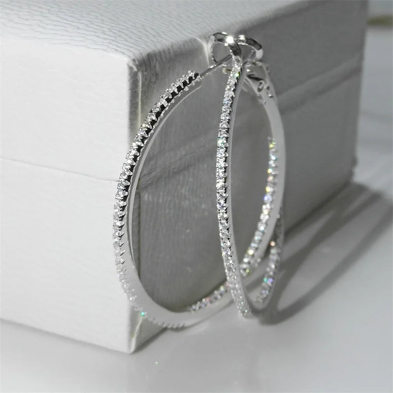 SOMILIA 2025 NEW Hoop Earrings 925 Sterling Silver