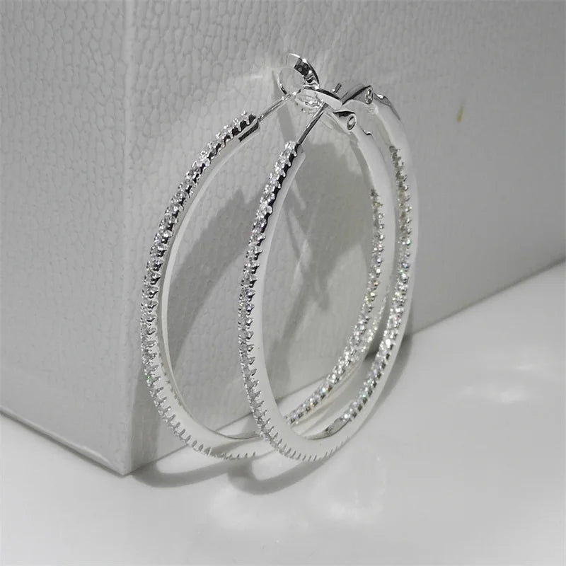 SOMILIA 2025 NEW Hoop Earrings 925 Sterling Silver