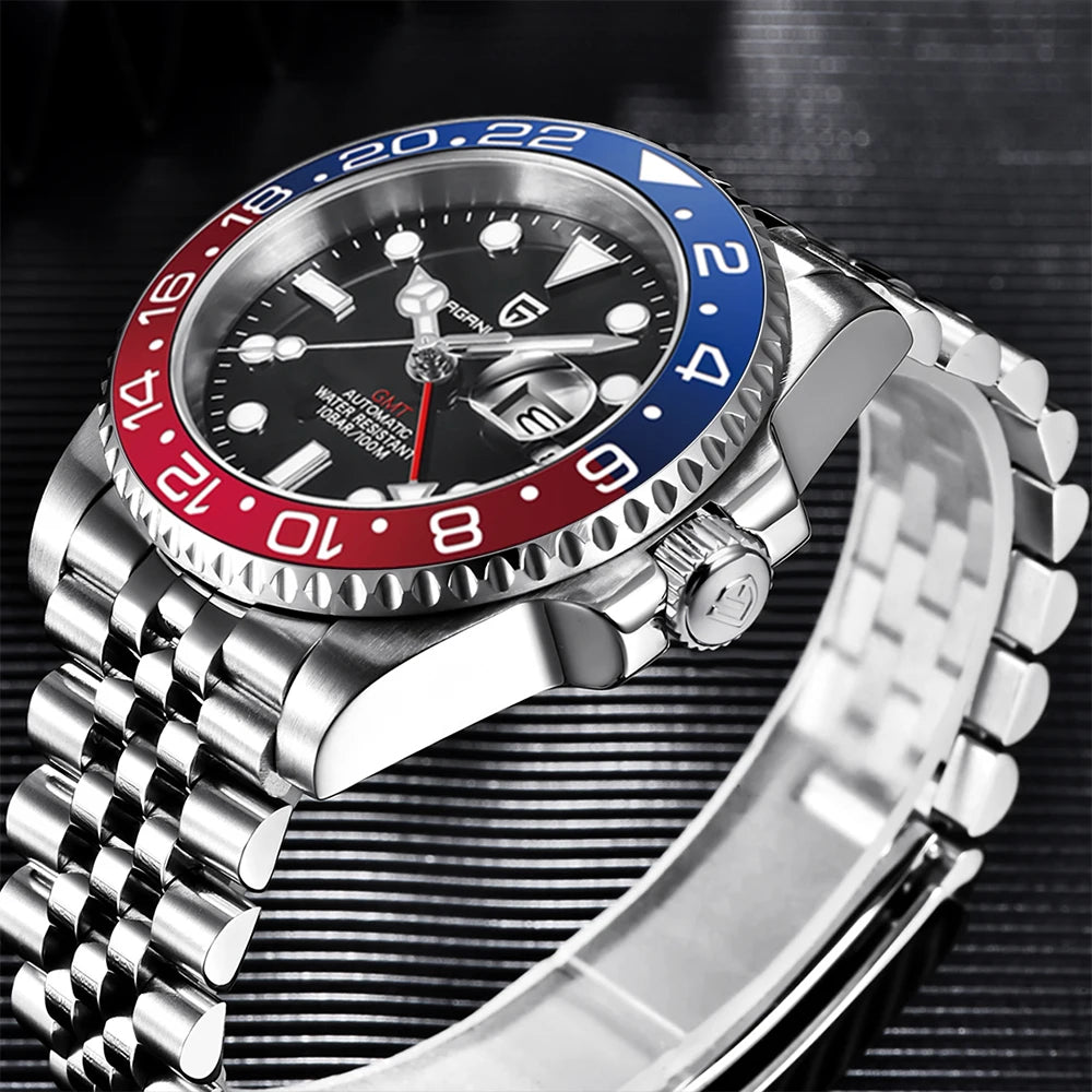 Pagani Design 40MM Ceramic GMT Automatic Watch