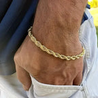 2-5MM Edelstahl-Seilarmbänder für Jungen, verstell