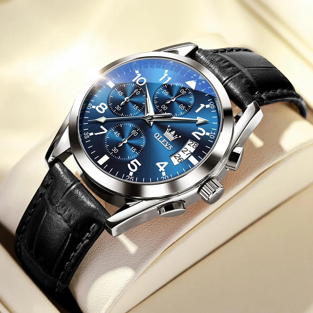 OLEVS 2878 Men's Luxury Quartz Watch | Waterproof