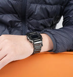 Quick Metal Modified watchband Case Suit For Casio.