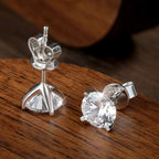 KNOBSPIN Moissanite Earring 0.2-2ct D VVS1 GRA