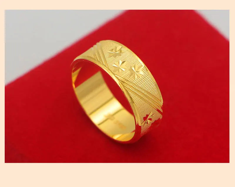 VivoGoldCouple men and women 9999 24K real gold