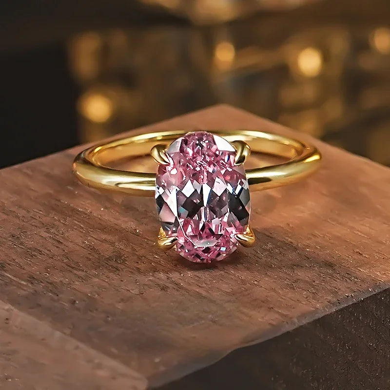 Afghan Dreamy Pink Tourmaline 925 Silver Ring Pigeon