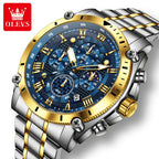 OLEVS Men's Luxury Chronograph Waterproof Watch