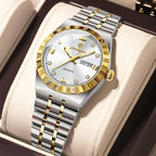 Poedagar Casual Damen-Armbanduhr Leuchtend Wasserdicht