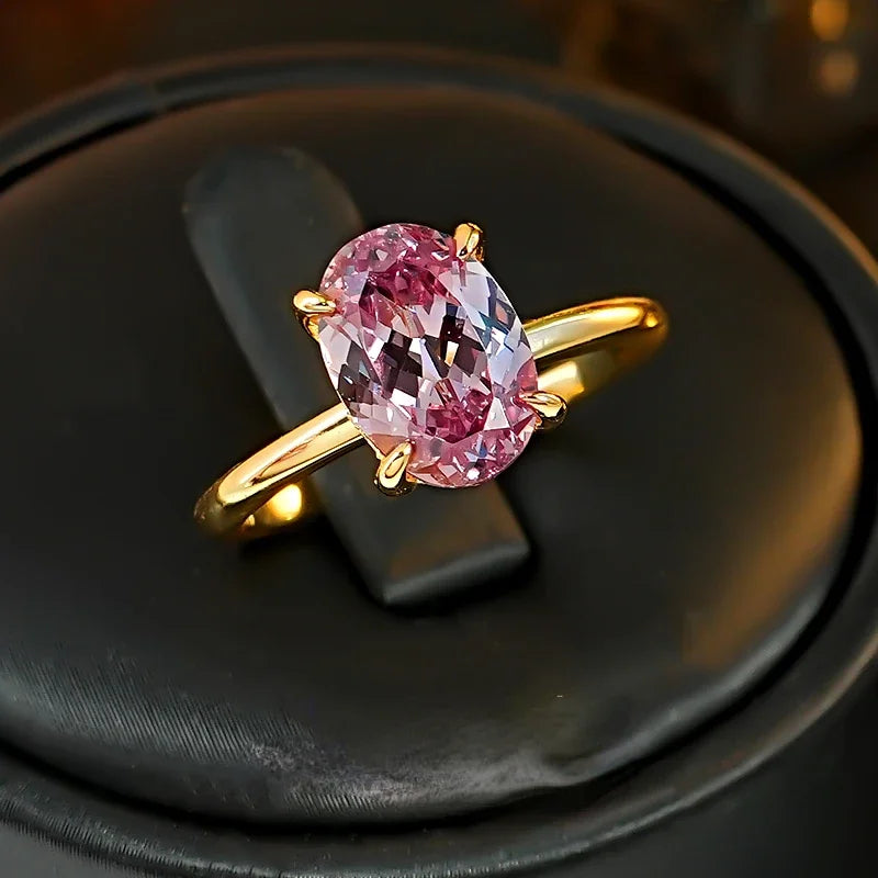 Afghan Dreamy Pink Tourmaline 925 Silver Ring Pigeon