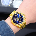 [4 montres à quartz d'affaires] Grand cadran tendance