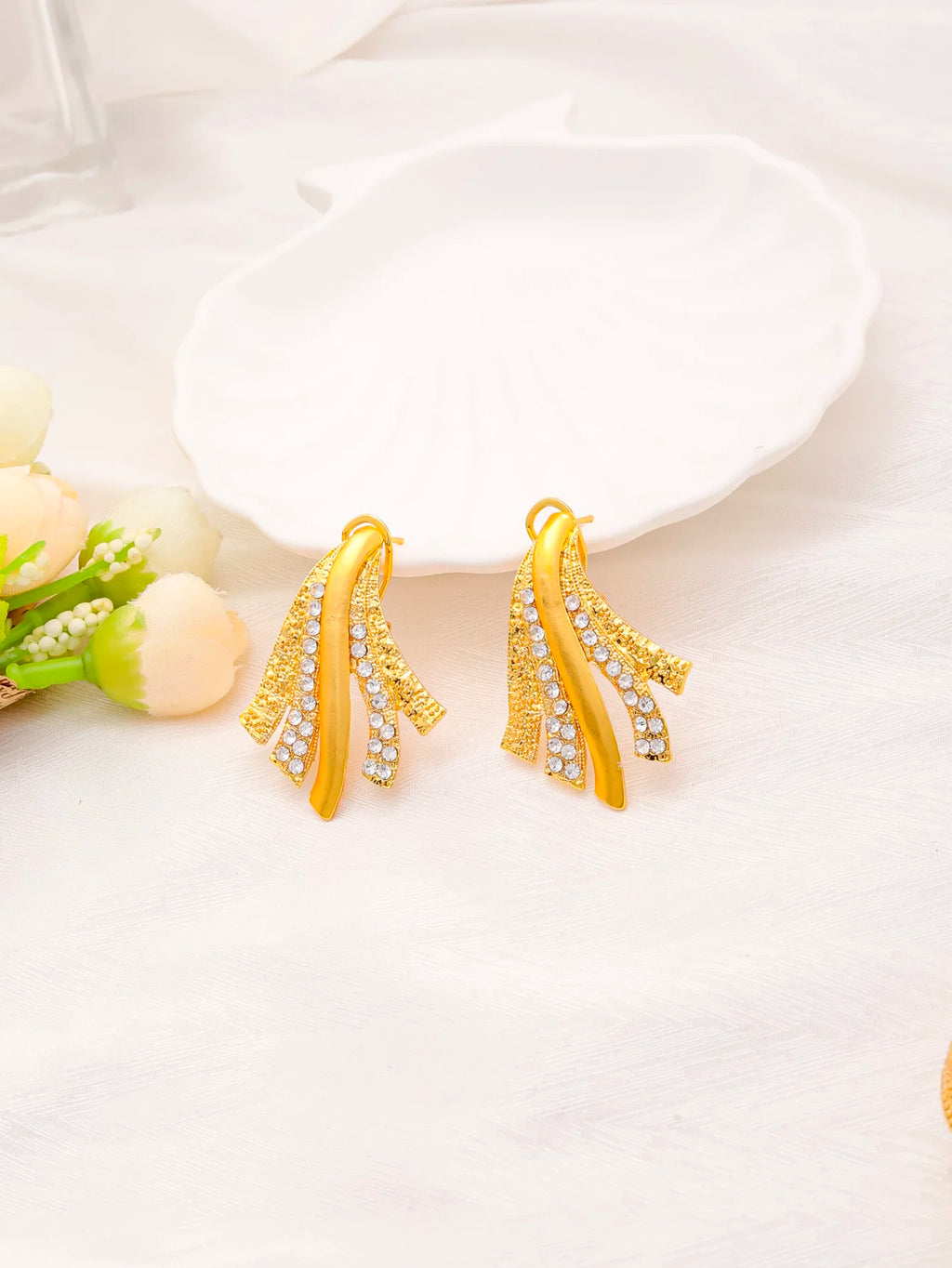 Dubai Jewelry Set For Women 24K Gold Plated Luxury.