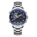 New Foxbox Men Watch Dual Display 30M Waterproof.