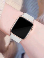 Soft Silicone Waterproof Sports Watch Band Compatible