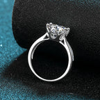 Bagues JoyceJelly de luxe en moissanite 3 carats couleur D
