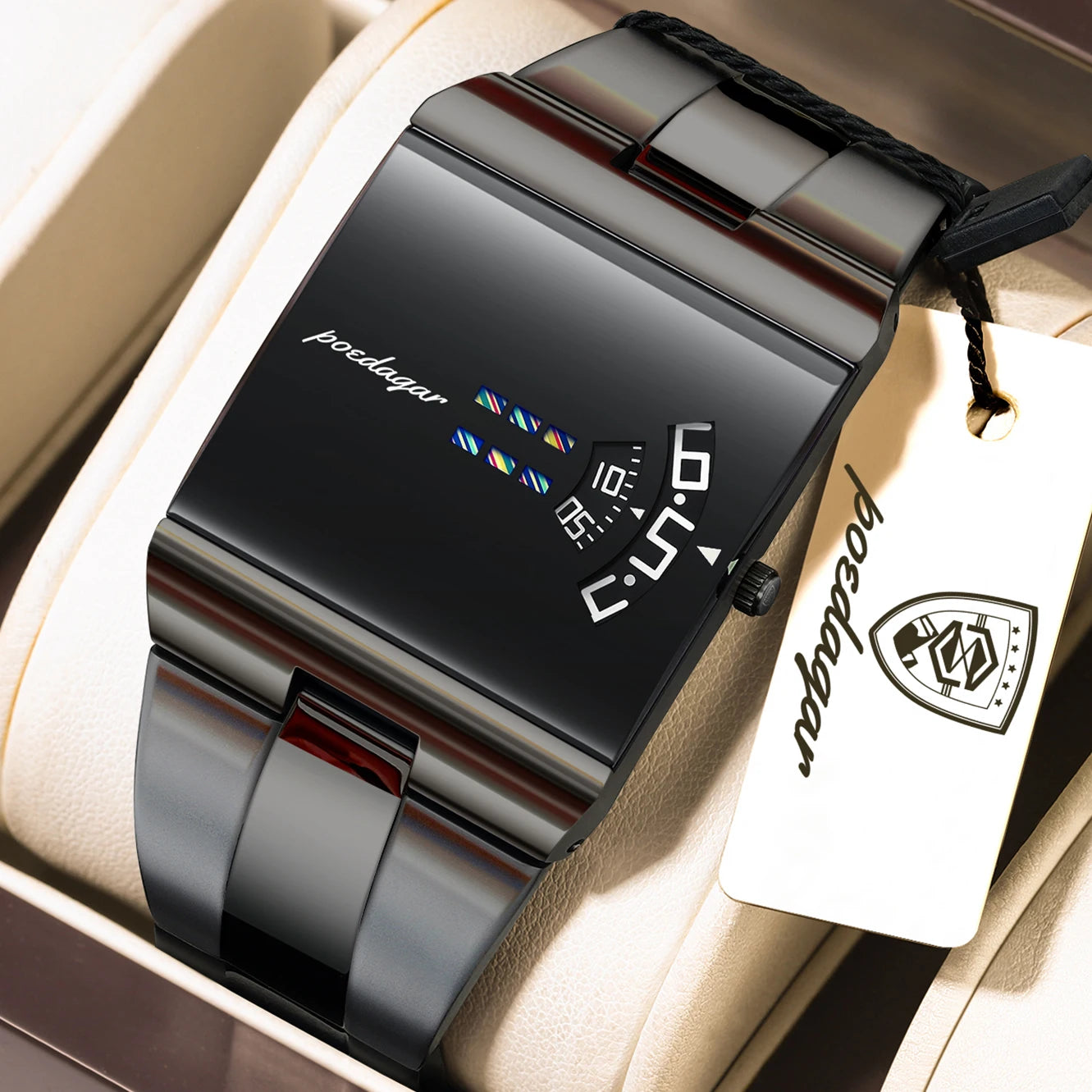 Poedagar Brand Business Man Watch Waterproof Stain