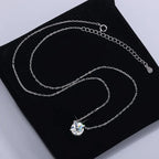 Moissanite Dia 6.5mm 0.5-5CT Woman Pendant Sier