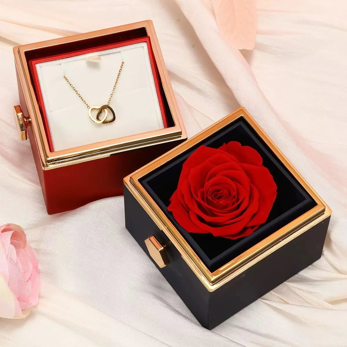 Custom Names Heart Necklace Personalized Jewelry