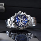 [4 montres à quartz d'affaires] Grand cadran tendance