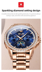 Olevs 6695 NEW Men's Watches Full Multifunctional.