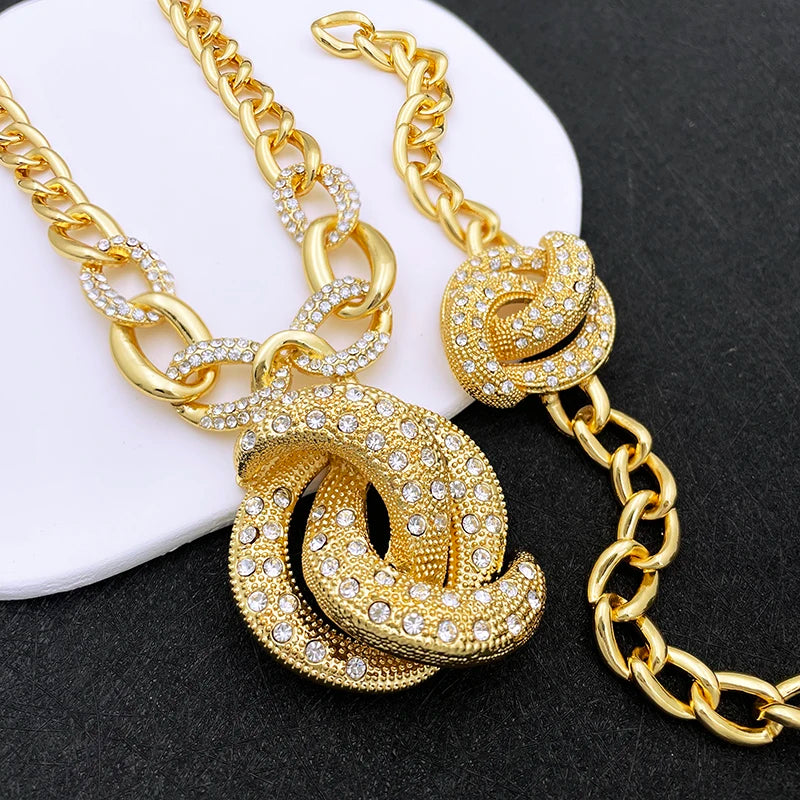Dubai Nigeria Trending Jewelry Set For Women Luxur