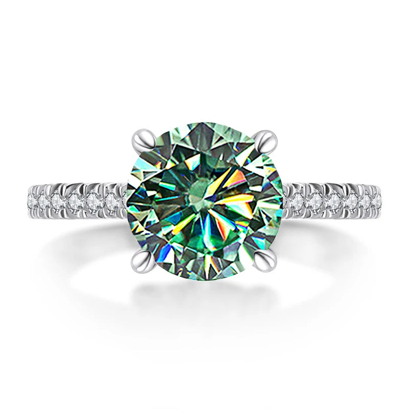 JoyceJelly 2CT 3CT Portuguese Cutting Moissanite
