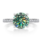 JoyceJelly Moissanite 2CT 3CT à taille portugaise