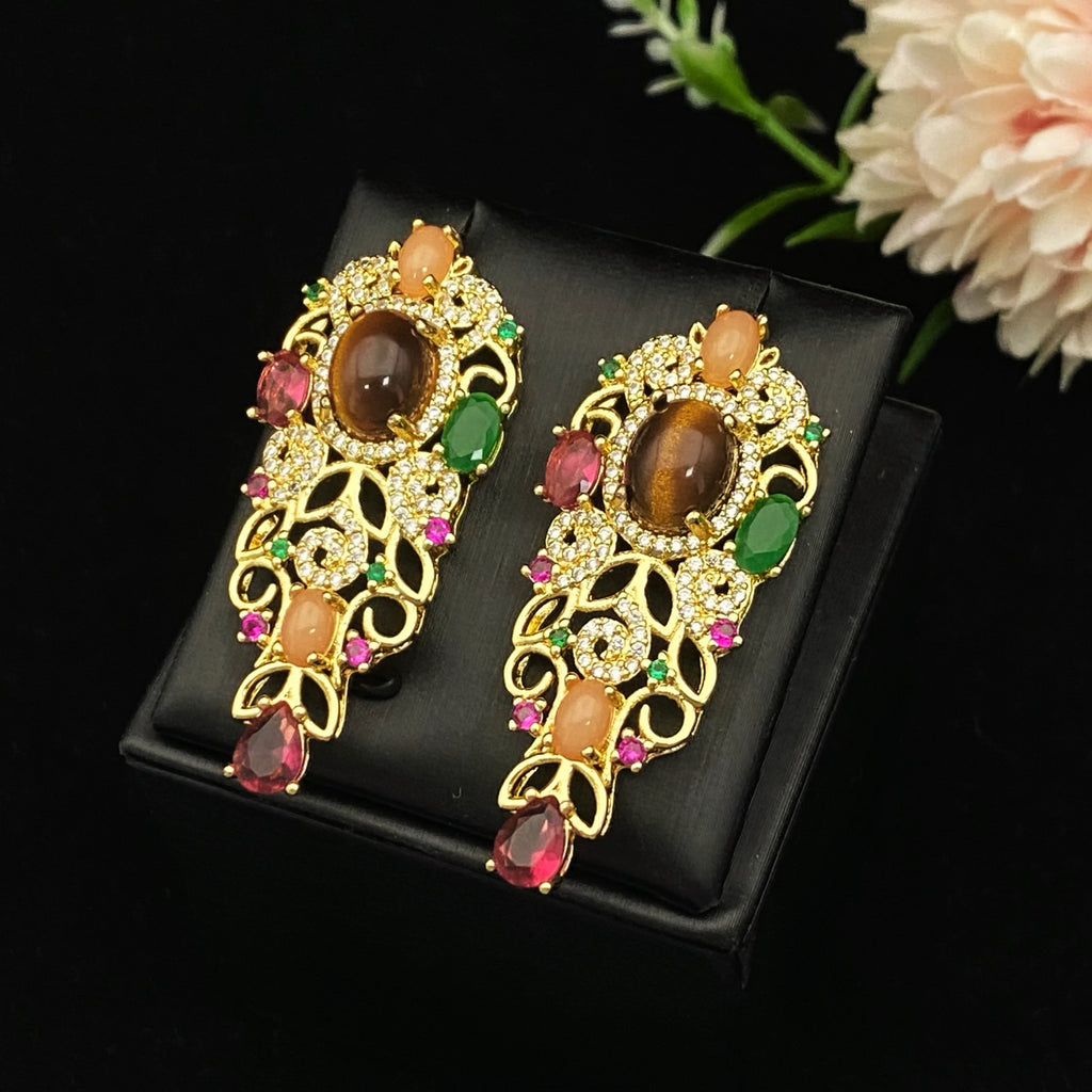Falair Women's Luxury Zircon Simulated Jewelry