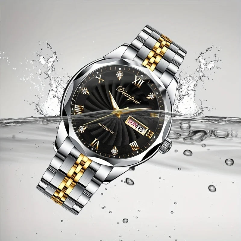 Dianpai Automatic Mechanical Watch with Stainless