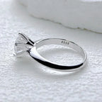 NeeTim 1-5CT Moissanite Ring Lab Diamond