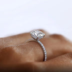Classic 925 Sterling Sliver Engagement Wedding Promise