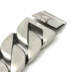 Grand Bracelet pour Homme, Acier Inoxydable 316L, Modèle Lourd et Tendance