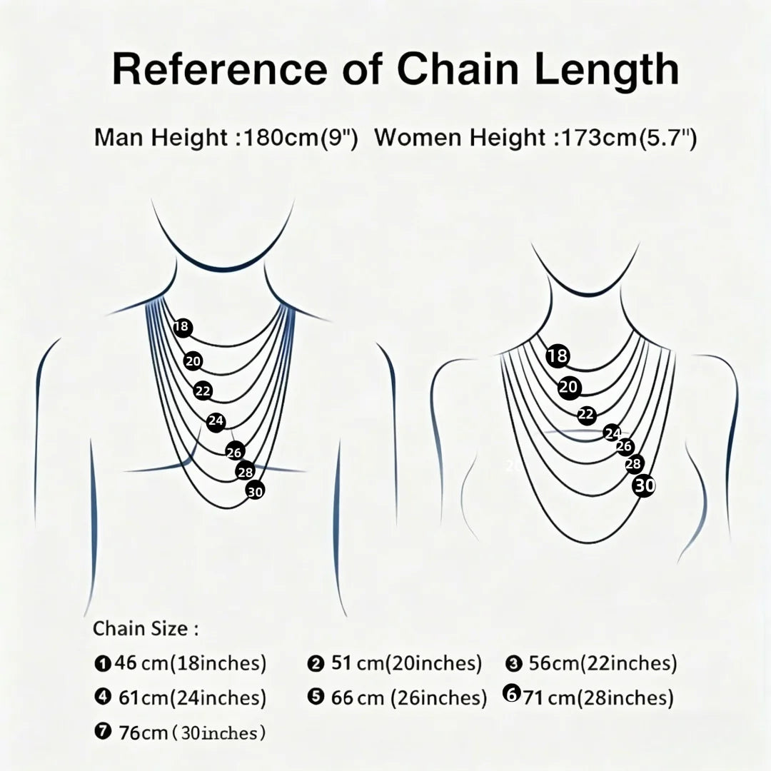 6-14mm wide Stainless Steel Cuban Miami Chains