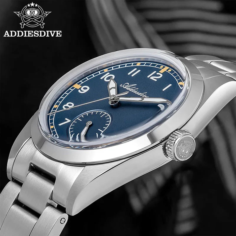 Addiesdive Men's Watch 36mm Waterproof 100m Quartz