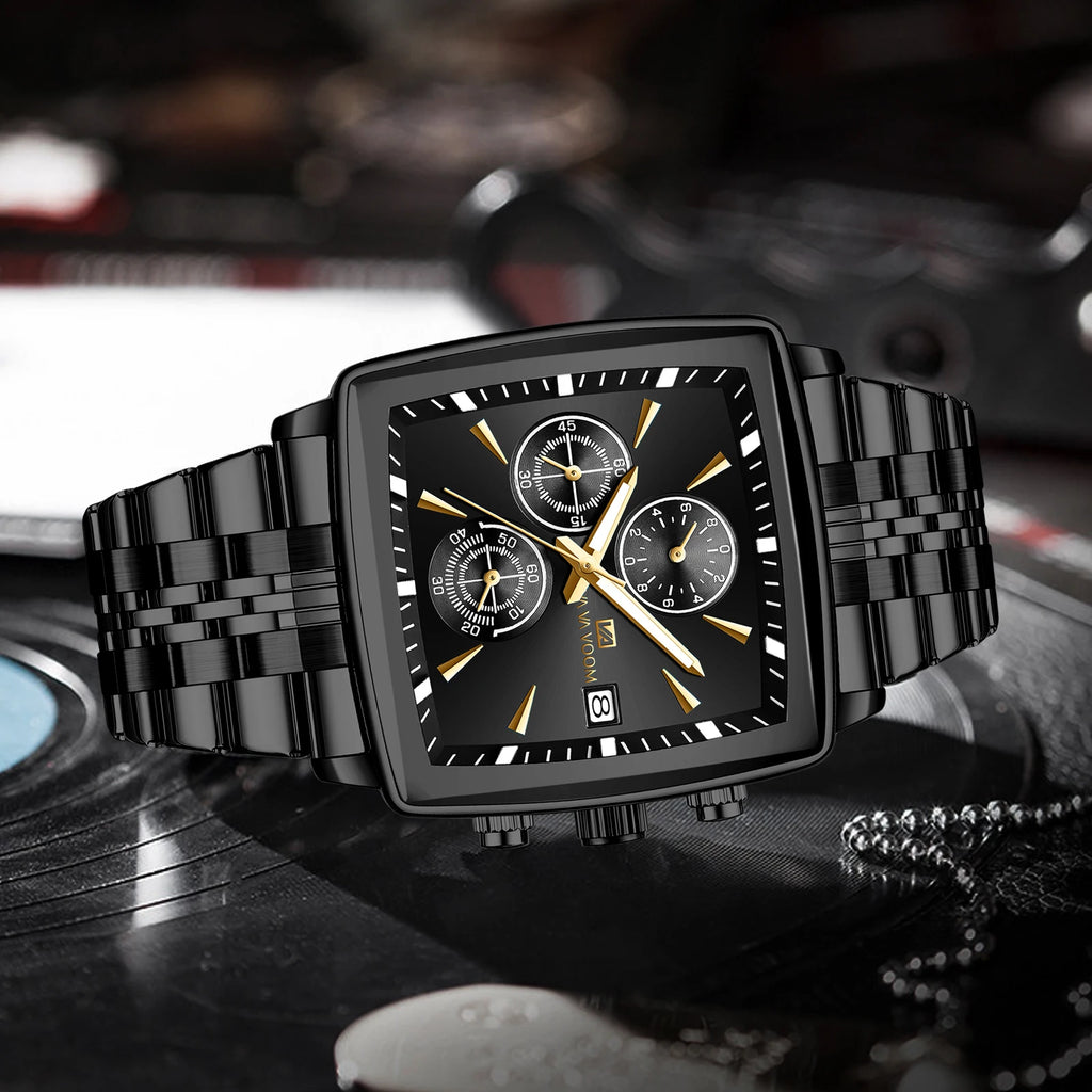 VA VA Voom Brand Men Watch Multifunctional Luxury.