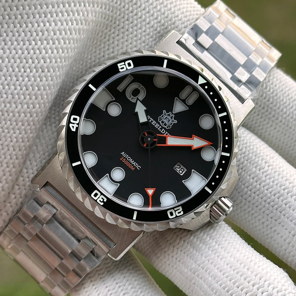 Steeldive 2025 New In Blue Luminous 46.5MM 25000M