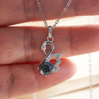 Echte Moissanit-Halskette 1 Karat 925 Sterling Silber