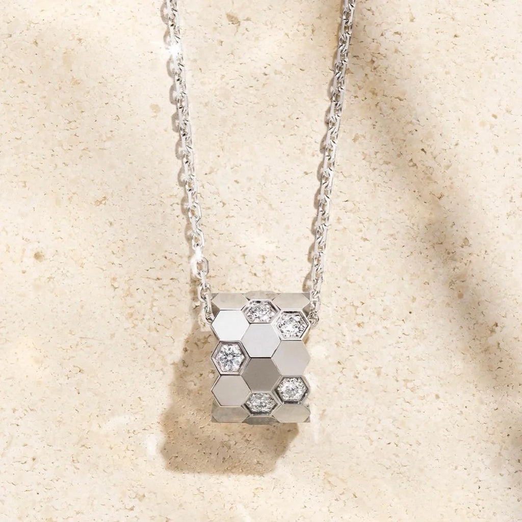 S 925 sterling silver diamond studded 18K gold premium