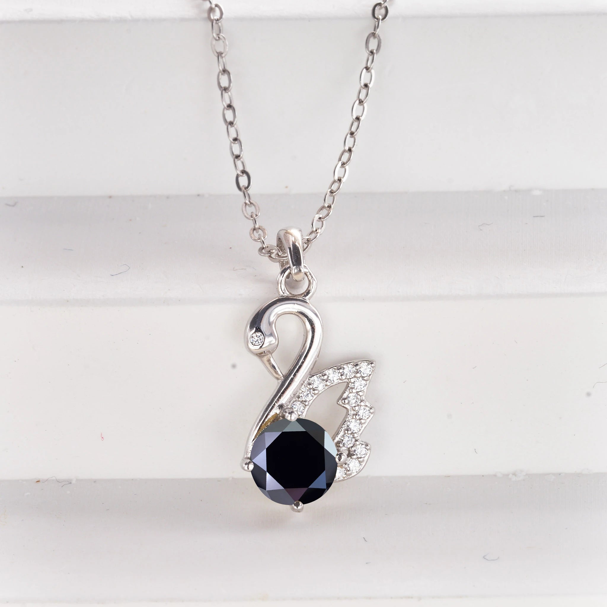 Real Moissanite Necklace 1CT 925 Sterling Silver