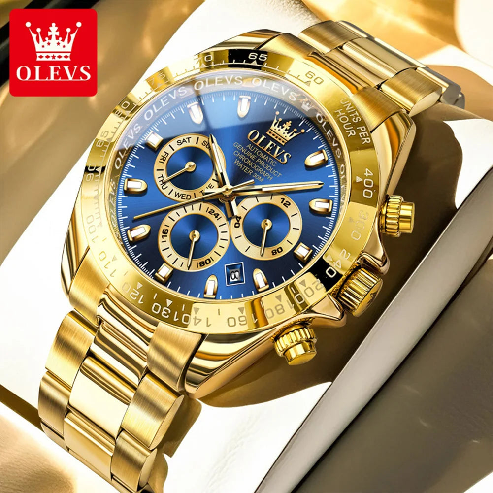 Olevs 6638 Fashion Men's Original Automatic Mechan