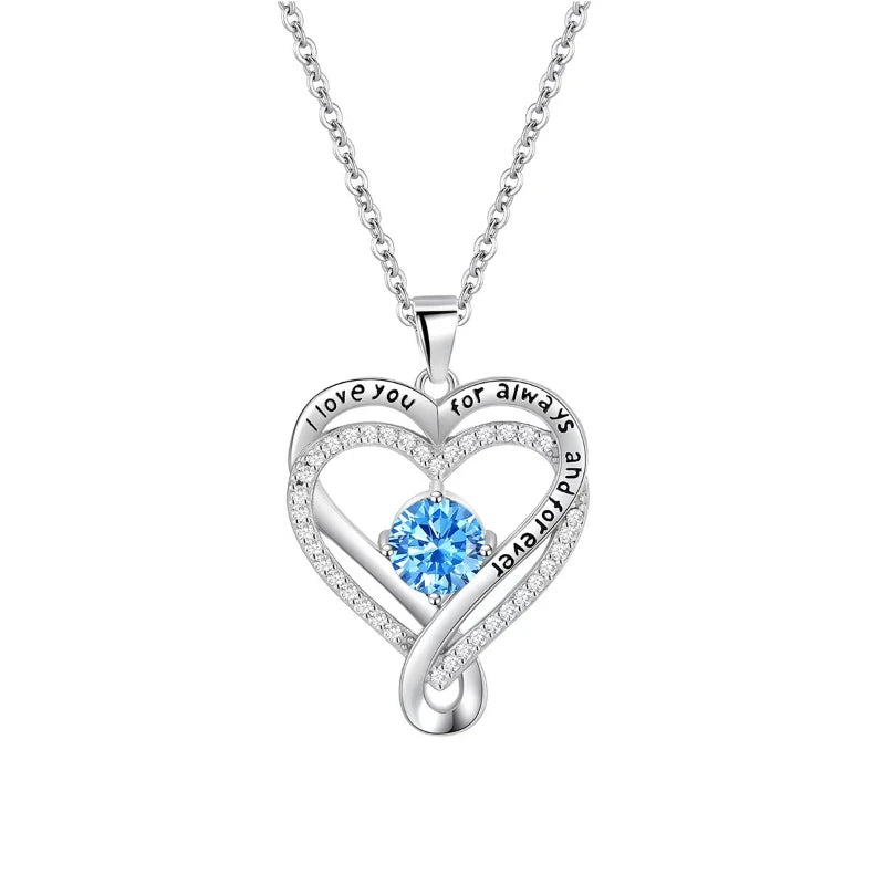 Elegant Style Heart shaped Pendant Necklace Hollow - YA3375-3 / United States
