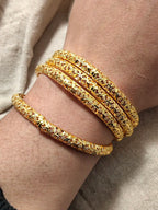 Bracelets Dubai Gold Color Bangles For Women Men Girls