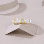 Jiuzuan Moissanit Ring, S925 Silber, 18K Weißgold