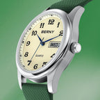 Berny Men's Watches Calendar Weeks Quartz Men.