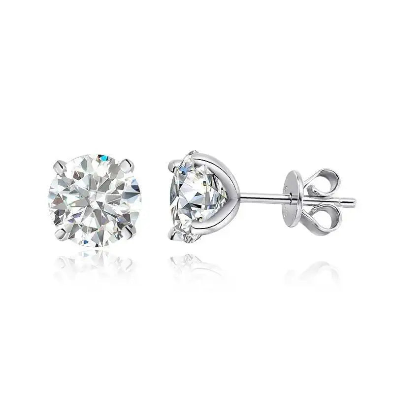 TY 925 Sterling Silver 0.2-3CT Rose Gold Color