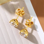OEVAS Real 0.2CT-3CT D Color Moissanite Four Claws