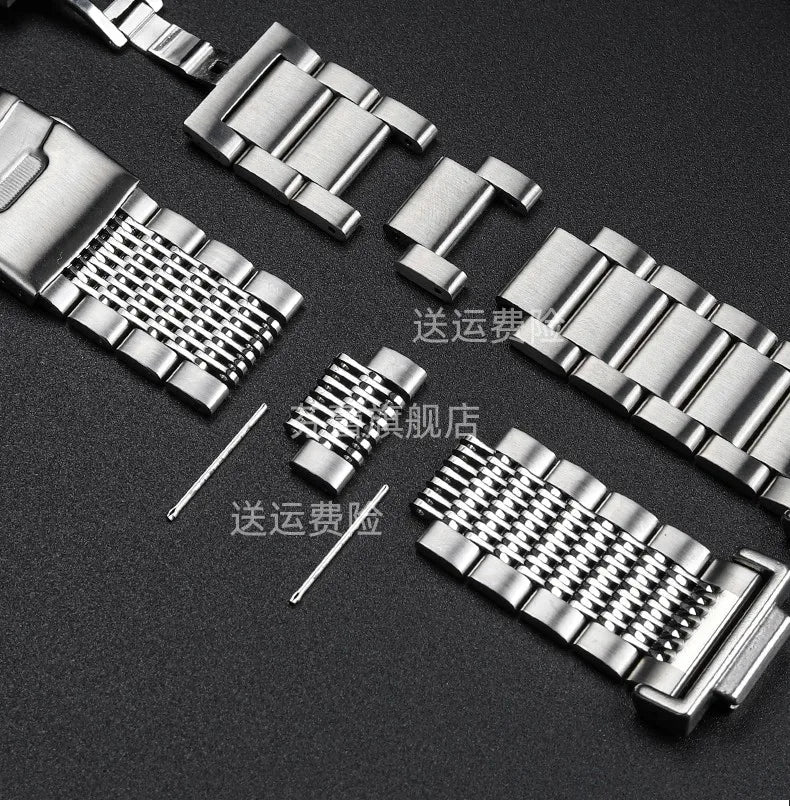 Quick Metal Modified watchband Case Suit For Casio