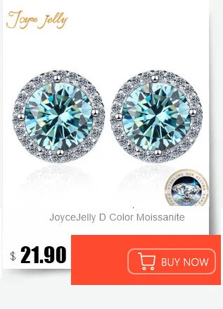JoyceJelly Classical Women's 925 Sterling Silver.