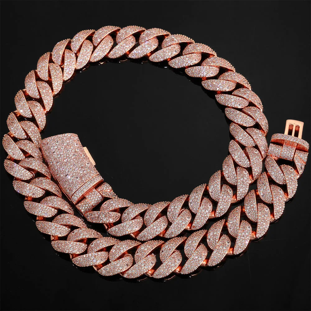 Eskeem Luxury Curved Flip Buckle Rose Gold Plated